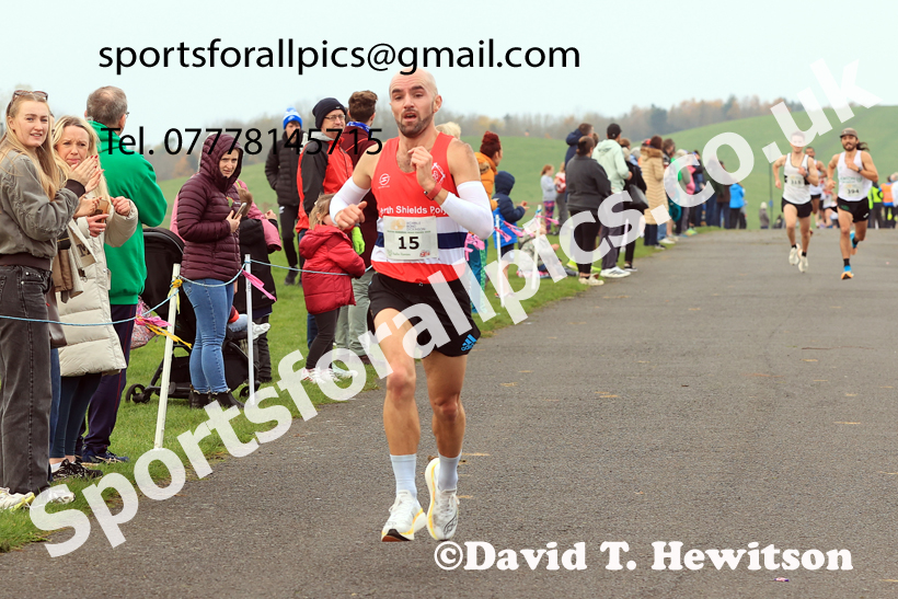 Mens and Womens 2025 Heaton Memorial 10k Road Race, Newcastle Town Moor, Sunday, November 9th. Photo: David T. Hewitson/Sports for All Pics